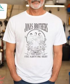 Retro Jonas Brothers Shirt Tour The Five Albums One Night Unisex Sweatshirt