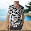 Colorful Mushroom Hippie Style Unisex 3D Hawaiian Shirt Signature Gift For Men And Women Holiday