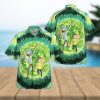 Cute Snowman Christmas Unisex 3D Hawaiian Shirt High Quality Gift For Men And Women Holiday