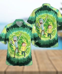 Rick And Morty Hawaiian Shirt Beach Gift For Friend