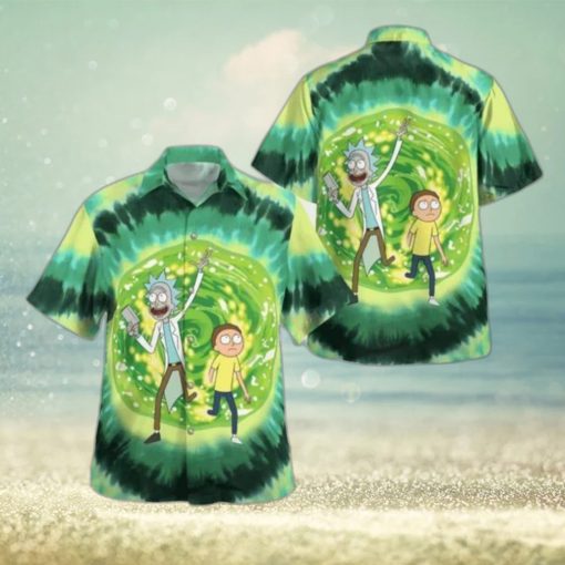 Rick And Morty Hawaiian Shirt Beach Gift For Friend