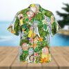 Colorful Mushroom Hippie Style Unisex 3D Hawaiian Shirt Signature Gift For Men And Women Holiday