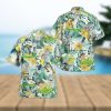 Carolina Panthers 3D Flowers Leaf NFL Hawaiian Shirt Summer Hot Gift For Fans