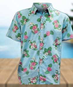 Rick And Morty Hawaiian Shirt Tropical Palm Leaves Gift For Beach Holiday