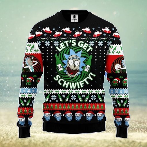 Rick And Morty Let Ugly Christmas Sweater Amazing Gift Men And Women Christmas Gift