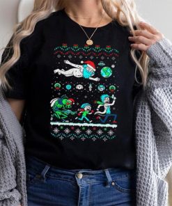 Rick And Morty Merry Christmas Ugly Christmas T shirt