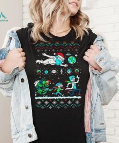 Rick And Morty Merry Christmas Ugly Christmas T shirt