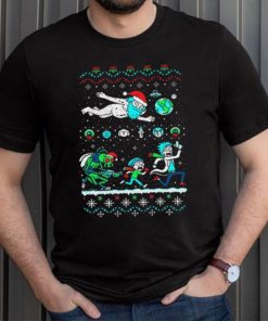 Rick And Morty Merry Christmas Ugly Christmas T shirt