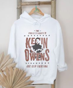 Ripple Junction Heather Gray Kevin Owens Just Keep Fighting Shirt