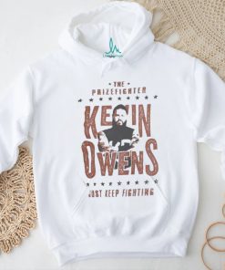 Ripple Junction Heather Gray Kevin Owens Just Keep Fighting Shirt