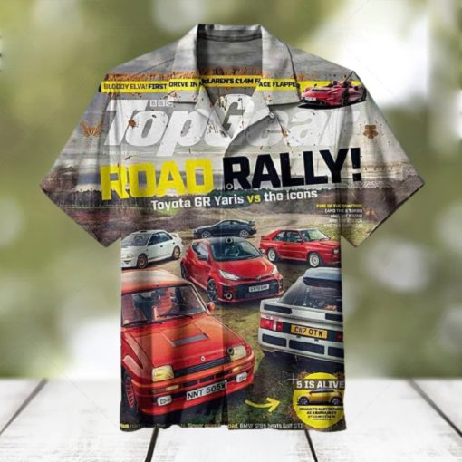 Road Rally TV Car Vintage Hawaiian Shirt Thoughtful Personalized Gift For The Whole Family