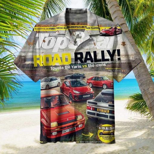 Road Rally TV Car Vintage Hawaiian Shirt Thoughtful Personalized Gift For The Whole Family