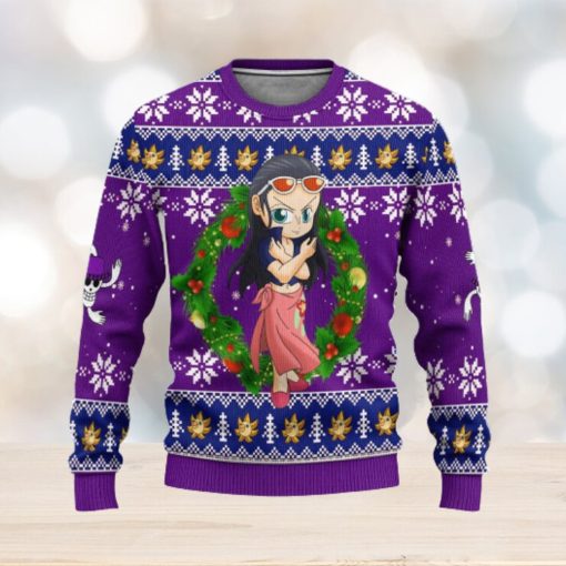 Robin One Piece Anime Xmas Women Mens Ugly Christmas Sweater