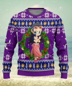 Robin One Piece Anime Xmas Women Mens Ugly Christmas Sweater