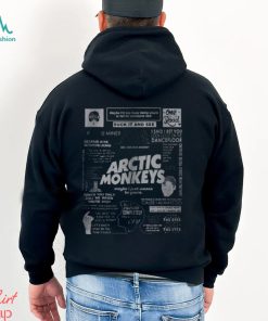 Rock Band Arctic Monkeys Black T Shirt Am Gift Merch Tee Hoodie Unisex