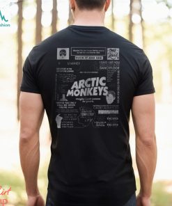 Rock Band Arctic Monkeys Black T Shirt Am Gift Merch Tee Hoodie Unisex