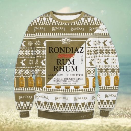 Ron Diaz Superior Rum Christmas Ugly Sweater Party