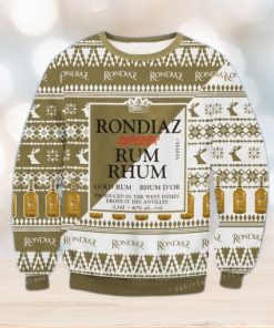 Ron Diaz Superior Rum Christmas Ugly Sweater Party