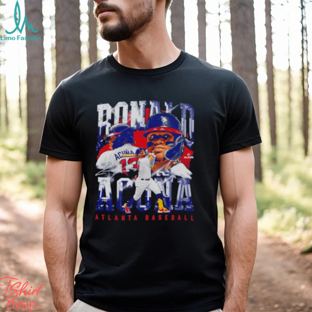 Ronald Acuna Jr. Atlanta Vintage Baseball Shirt