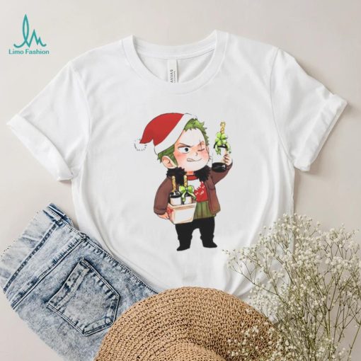 Roronoa Zoro Christmas One Piece shirt