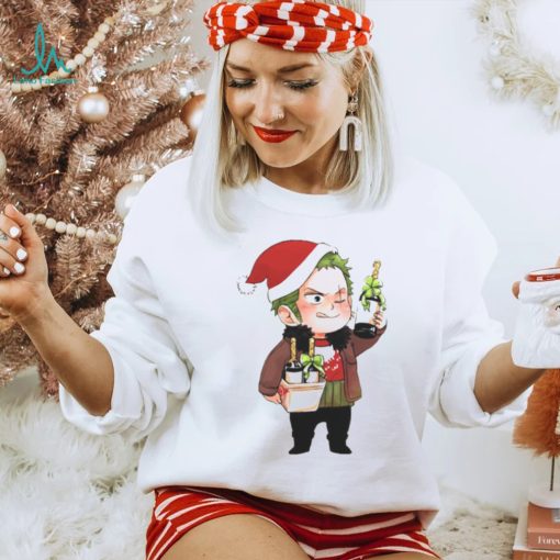 Roronoa Zoro Christmas One Piece shirt