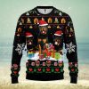 Santa Claus Is Kayaking To Town Christmas Gift Ugly Christmas Sweater Xmas Holiday