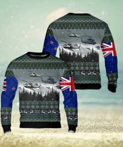 Royal New Zealand Navy SH2GI Seasprite Helicopter Christmas AOP Sweater Gift For Men And Women