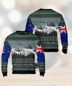 Royal New Zealand Navy SH2GI Seasprite Helicopter Christmas AOP Sweater Gift For Men And Women