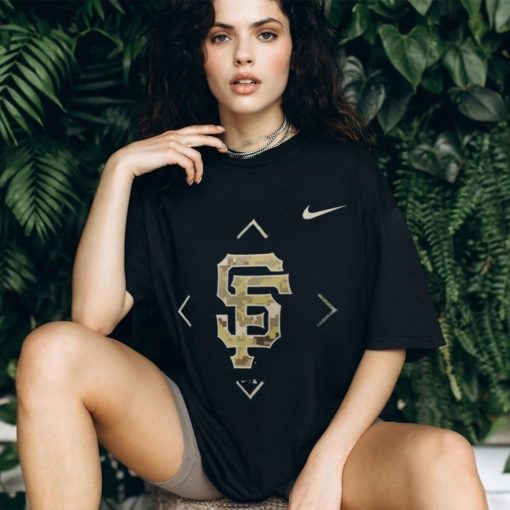 SAN FRANCISCO GIANTS NIKE CAMO LOGO 2023 SHIRT