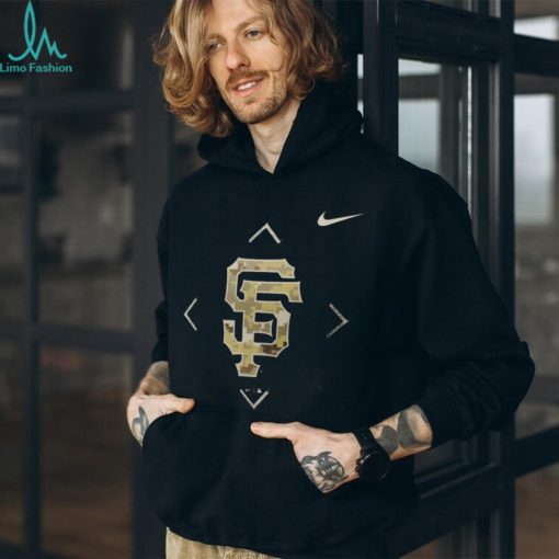 SAN FRANCISCO GIANTS NIKE CAMO LOGO 2023 SHIRT