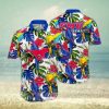 Mississippi State Bulldogs Surfboard Parttern Mickey Mouse Flower Hawaiian Shirt