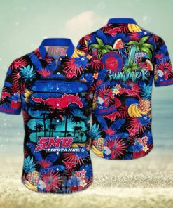 Hawaiian Shirt classic Flowers red for Men / 