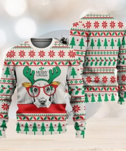 Sad Dog Ugly Christmas Sweater Knitted Gift For Men And Women