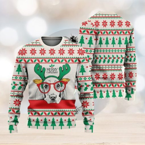 Sad Dog Ugly Christmas Sweater Knitted Gift For Men And Women