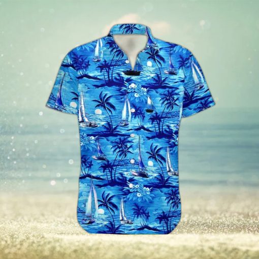 Sailing Hawaii 3d Limited Edition Leobees 3D Awesome Hawaiian Shirt