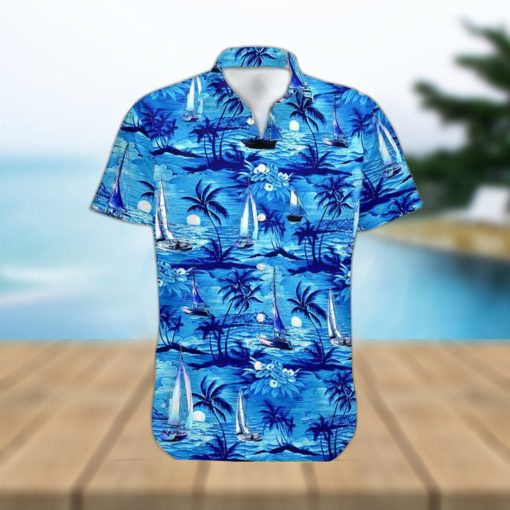 Sailing Hawaii 3d Limited Edition Leobees 3D Awesome Hawaiian Shirt