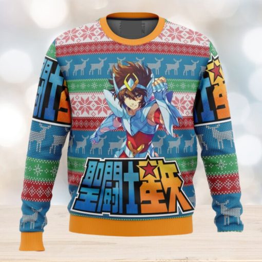 Saint Seiya Alt Ugly Christmas 3D Sweater Gift For Men And Women