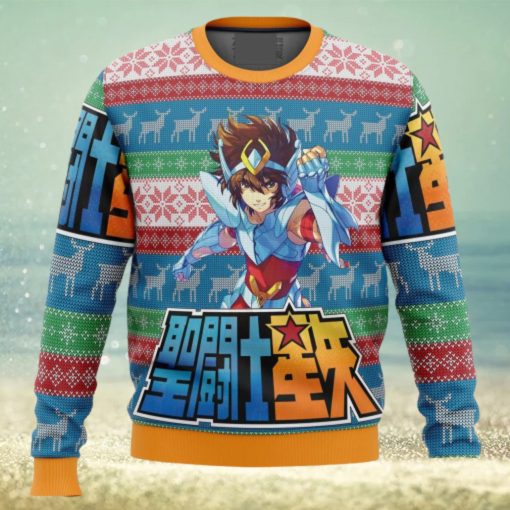 Saint Seiya Alt Ugly Christmas 3D Sweater Gift For Men And Women