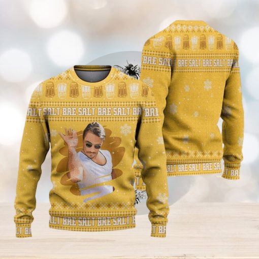 Salt Bae Ugly Christmas Sweater Knitted Gift For Men And Women