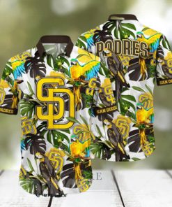 San Diego Padres MLB Flower All Over Print 3D Hawaiian Shirt