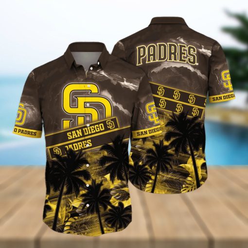 San Diego Padres MLB Hawaiian Shirt Holiday Aloha Shirt