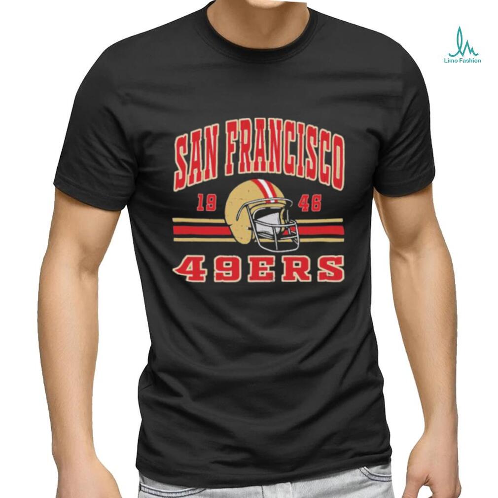 N.F.L.San Francisco 49ers Logos & Official 49ers Team Colors 3d All Over  Print Shirt