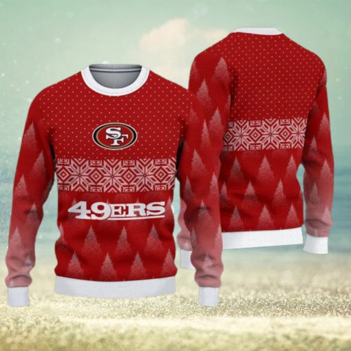 San Francisco 49ers Fans Pattern Style Knitted Christmas Sweater