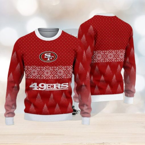 San Francisco 49ers Fans Pattern Style Knitted Christmas Sweater