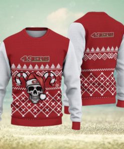 San Francisco 49ers Fans Skull Clothing Knitted Christmas Sweater