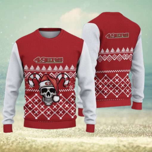 San Francisco 49ers Fans Skull Clothing Knitted Christmas Sweater