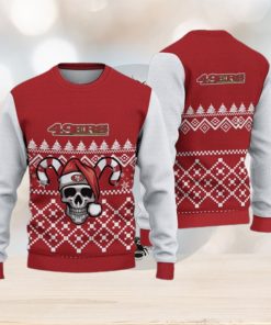 San Francisco 49ers Fans Skull Clothing Knitted Christmas Sweater