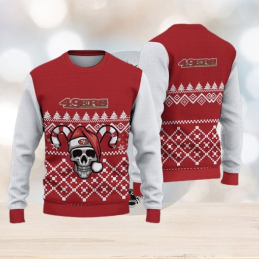 San Francisco 49ers Fans Skull Clothing Knitted Christmas Sweater