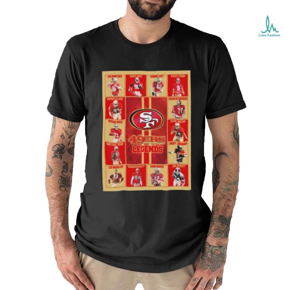 San Francisco 49ers Legends Unisex T Shirt - Limotees