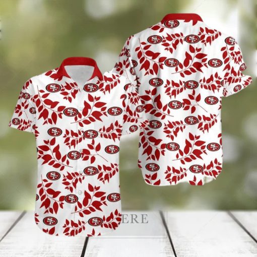 San Francisco 49ers Limited Edition Leaves Hawaiian Shirt For Men And Women